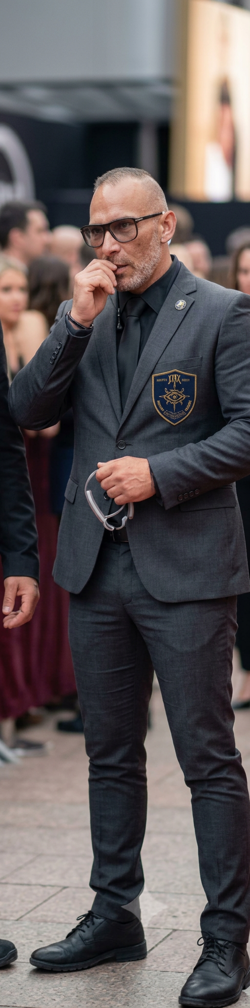 Operatore RR Security in presidio a un evento di gala